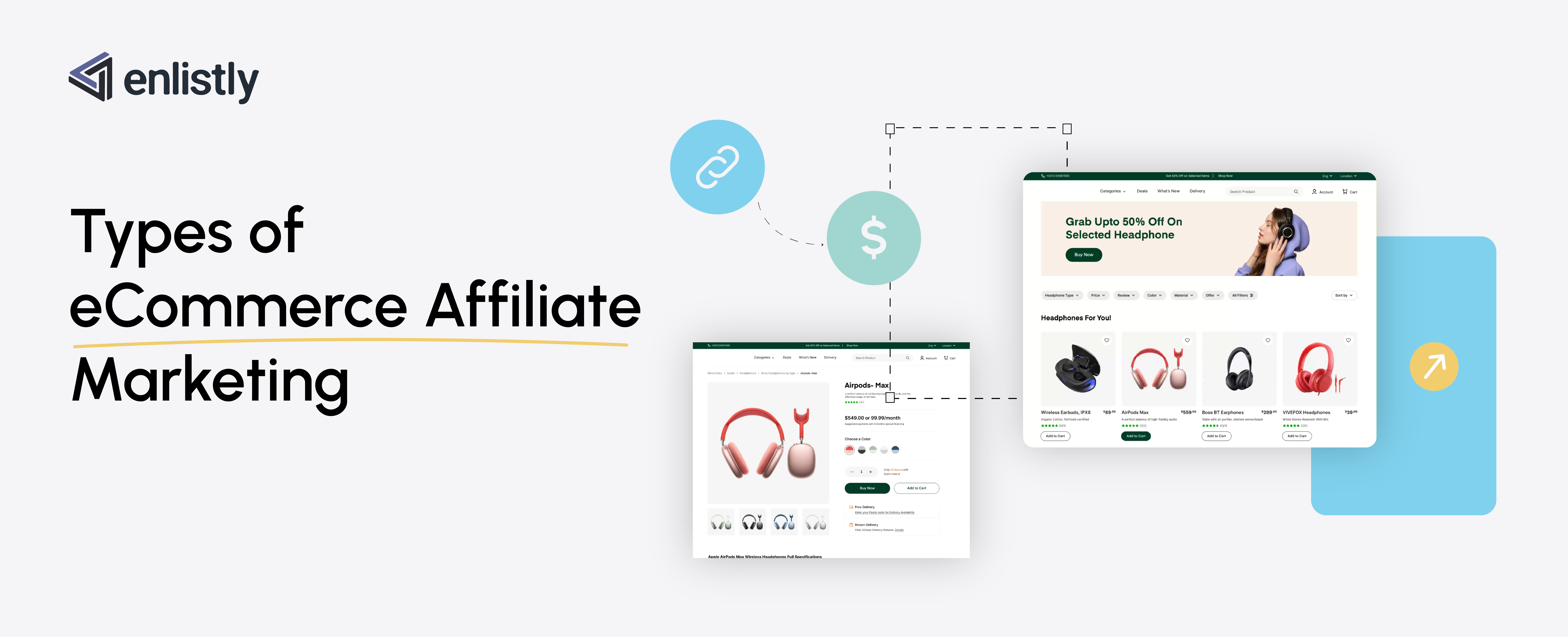 Types of eCommerce Affiliate Marketing