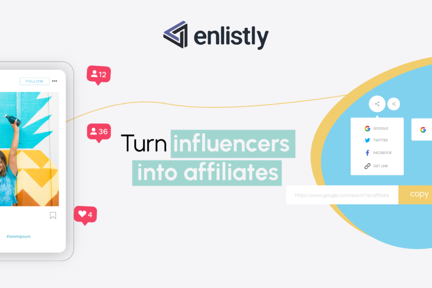 influencer affiliate marketing guide by enlistly